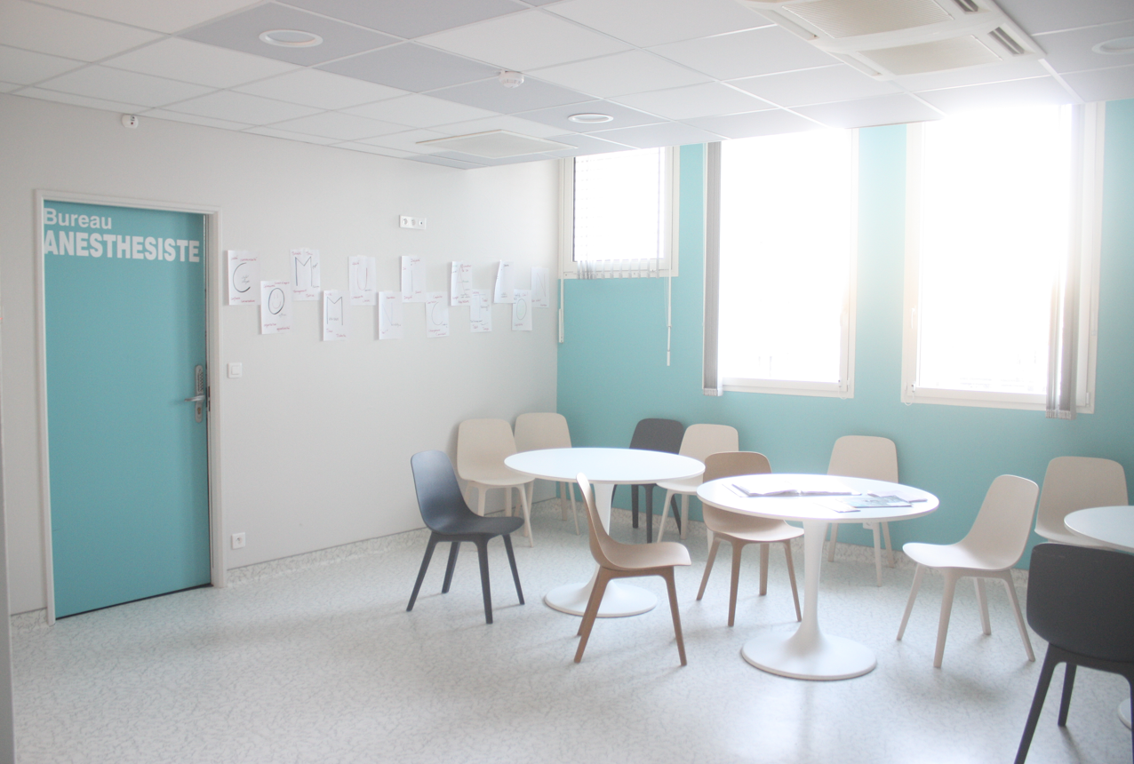 Espace de convivialité du personnel – Jean-Baptiste Brulé – CHA Auxerre